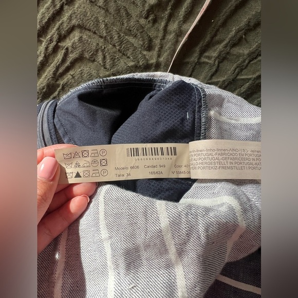 Massimo Dutti jumper 100% linen made in Portugal size USA 2 size 34 EUR - Picture 11 of 11